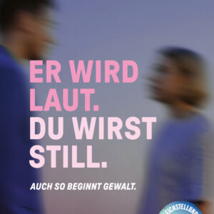 Plakat A3 «Er wird laut.» - D