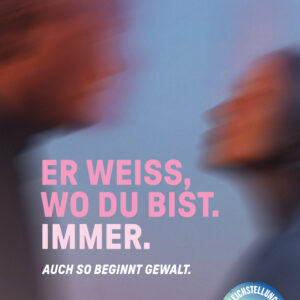 Plakat A3 «Er weiss, wo du bist.» - D