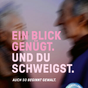 Plakat A3 «Ein Blick genügt.»