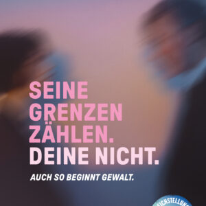 Plakat Weltformat F4 «Seine Grenzen zählen.»