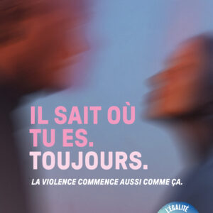 Plakat Weltformat F4 «Er weiss, wo du bist.» - F