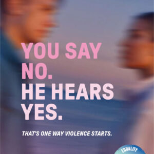 Plakat A3 «Du sagst nein.» - ENG