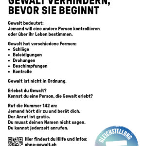Flyer in leichter Sprache A6