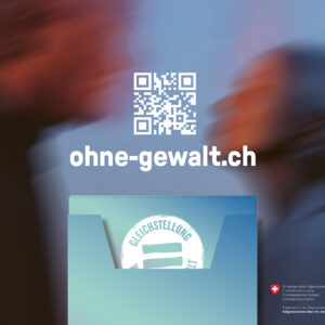 Steller mit 20 Flyer im Kreditkartenformat